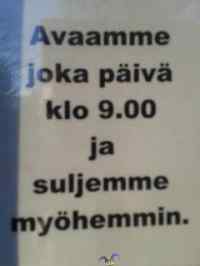 aukioloajat