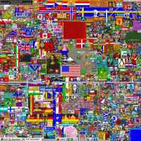 r/place lopputulos - Tässä pitää tietää kaikille avoin piirustuskartta http://reddit.com/r/place/