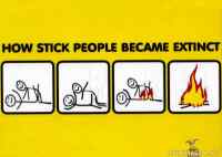 How sticks become extinct