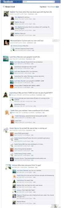 Fantasy Facebook 