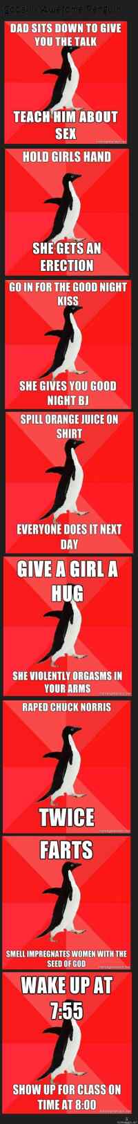 Socially Awesome Penguin