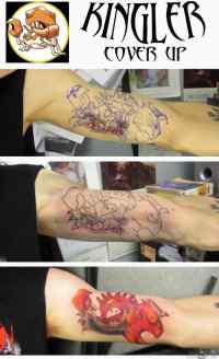 Kingler cover up