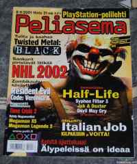 Peliasema - Peli lehti vuodelta 2001