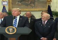 Buzz Aldrin ja Trumpin puhe