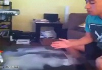 Smoke tornado