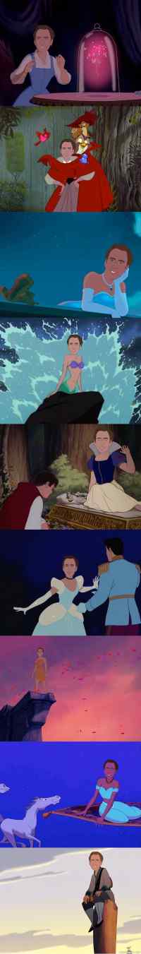 Prinsessa Nicolas - Nicolas Cage Disneyn prinsessoina