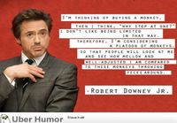 Robert Downey Jr:n ajatuksia