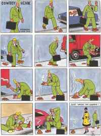 Cowboy Henk - Sarjakuvaa