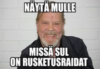 Veskun ruskeat raidat