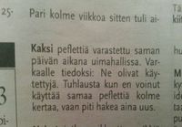 Peflettivarkaita liikkeellä