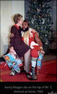 Nancy and Mr. T 1983