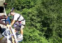 bungee jump prank