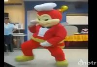 Jollibee the dancing mascot