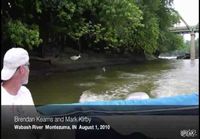 Asian Carp Storm Fishermen\\\\\\\'s Boat