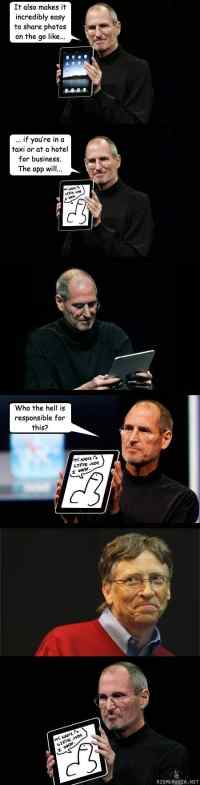 Steve jobs ipad - Steveä koijataan