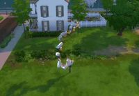 sims 3 mod - kylpyamme hattuna