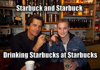 Starbucksit Starbuckissa kahvilla