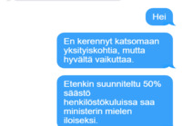 Näinkö se meni?