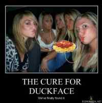 The cure for duckface