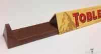 Toblerone tulevaisuudesta - Kohta meillä on varmaan pelkkä paketti, kun on kevyempi.