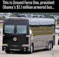 Ground force one - Presidentti Obaman panssaroitu bussi