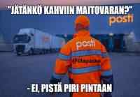 Postin kahvittelut