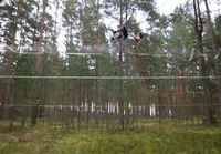 Slackline kikkailua 