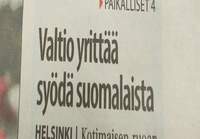 Valtio syö miestä