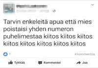 Enkeleiltä apua