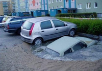 Kosteahko parkkipaikka