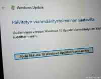 Windows update - Windows update ajelee akkunalla?