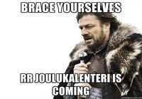 Brace yourselves