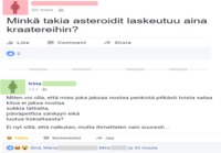 Facebookissa kysellään jänniä