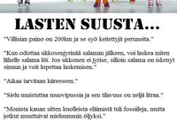 Totuuksia lasten suusta