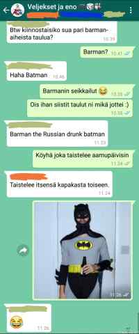 Barman - Hauska keskustelu